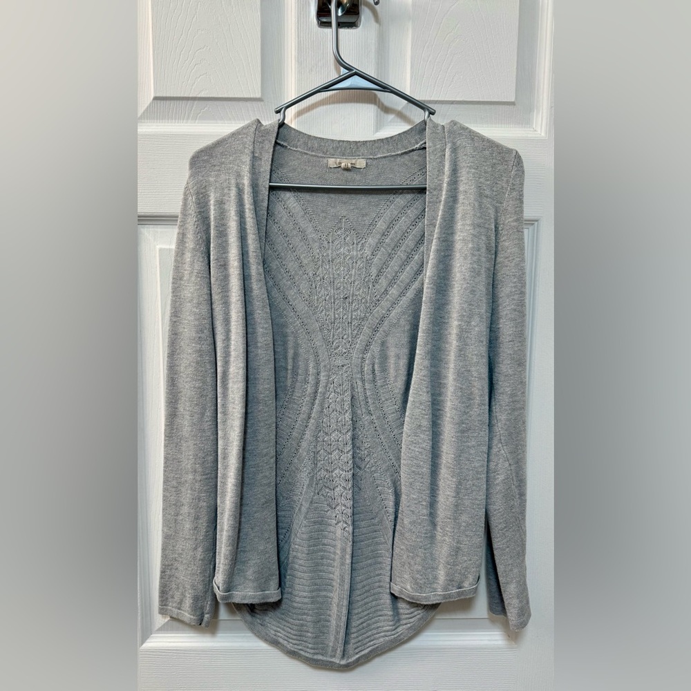 Maurices Light Gray Women's Cardigan